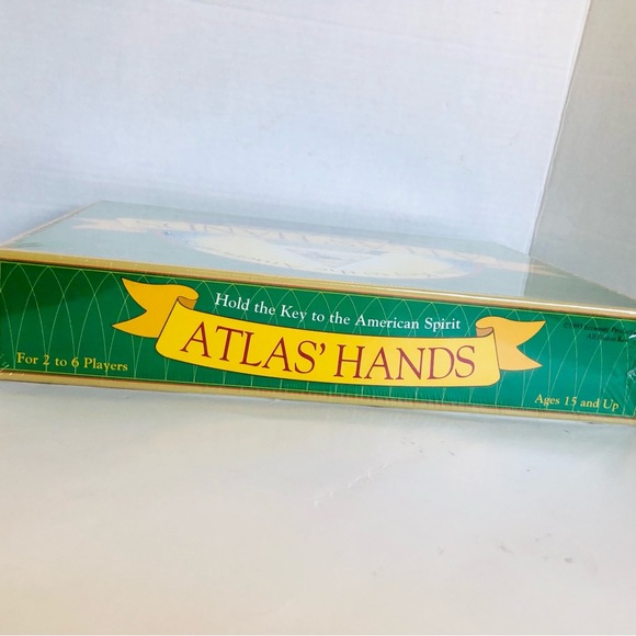 Vintage Atlas’ Hands Board Game, New, Sealed (Shrink wrap - perfect as possible) - Picture 11 of 14